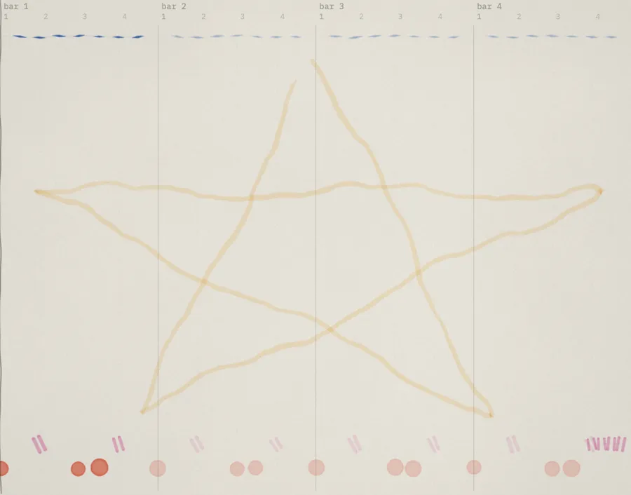drawing: shape · star